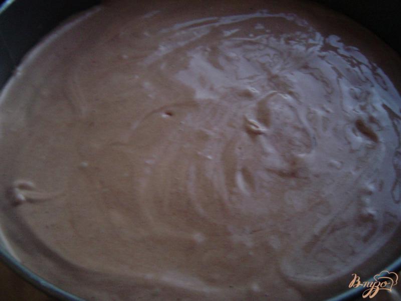 Фото приготовление рецепта: Шоколадный шифоновый бисквит шаг №6
