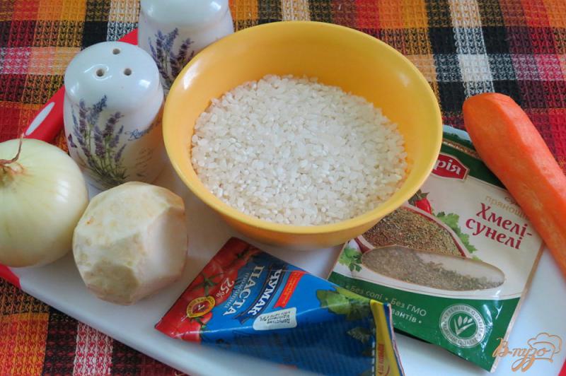 Фото приготовление рецепта: Суп рисовый на бульоне шаг №1