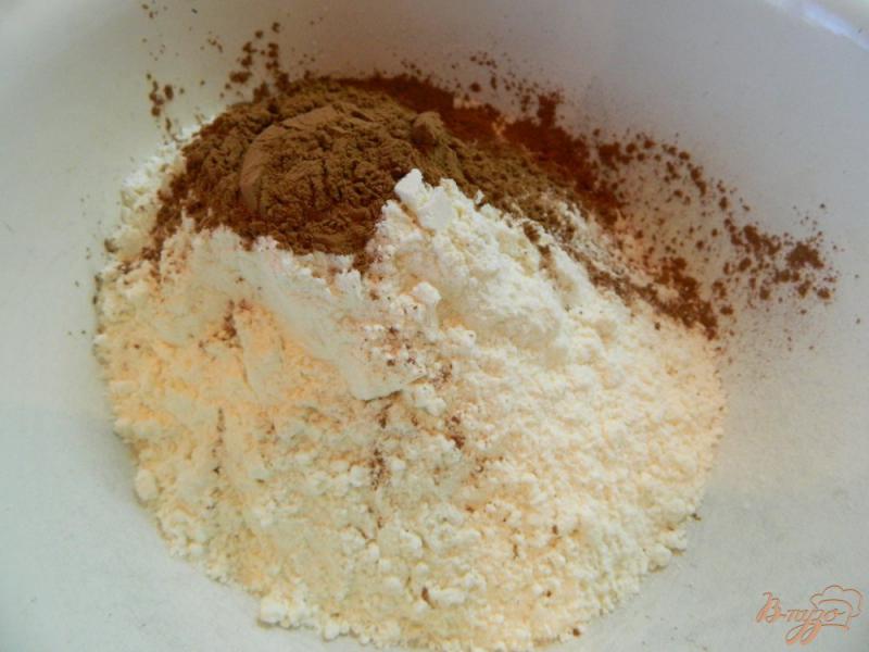 Фото приготовление рецепта: Печенье шоколадно-мятное шаг №1