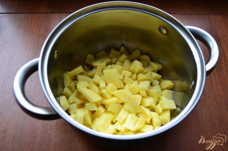 Фото приготовление рецепта: Суп со свиными фрикадельками и вермишелью шаг №1