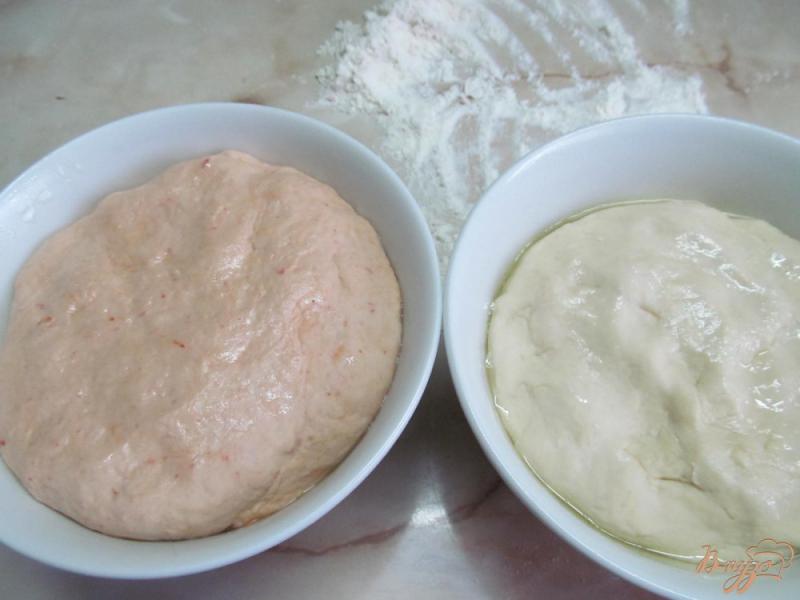 Фото приготовление рецепта: Хлеб с томатом шаг №5