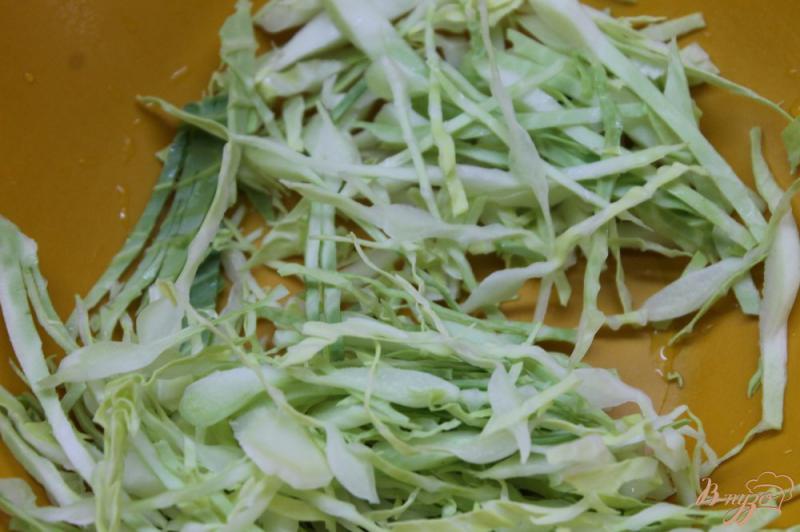 Фото приготовление рецепта: Салат из капусты, яблока и куриной грудки шаг №1