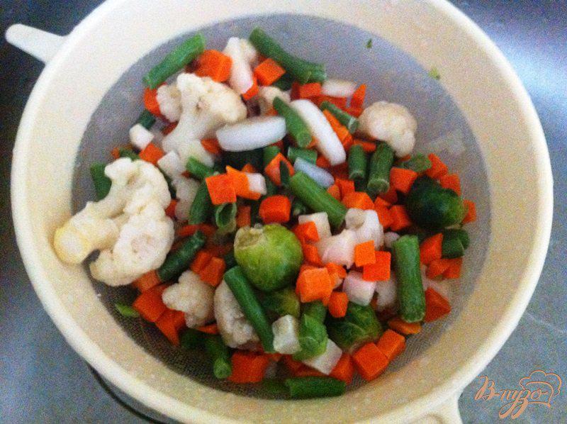 Фото приготовление рецепта: Легкий овощной суп шаг №3