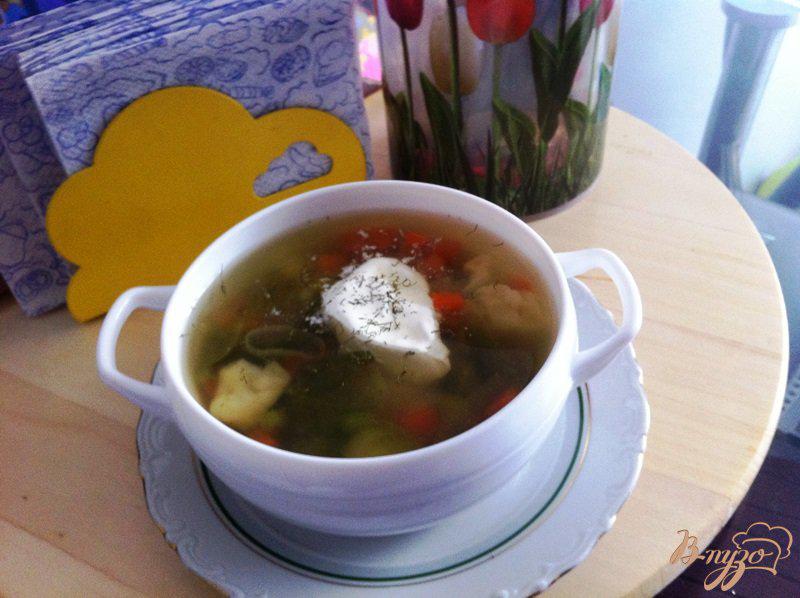 Фото приготовление рецепта: Легкий овощной суп шаг №6