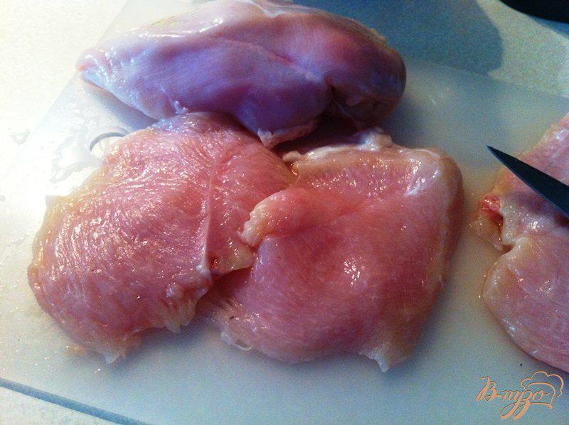 Фото приготовление рецепта: Отбивные из куриного филе в сыре шаг №1