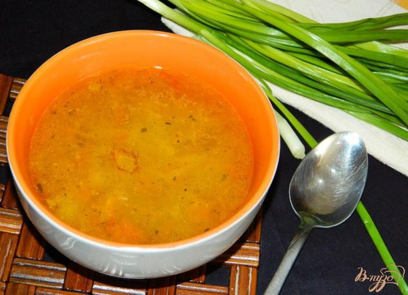 Фото приготовление рецепта: Суп с фаршем и сельдереем шаг №6