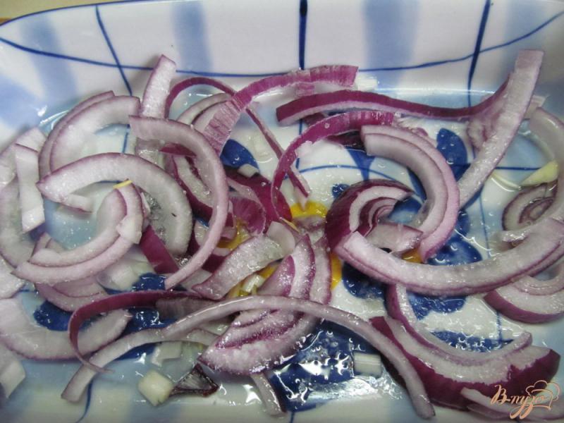 Фото приготовление рецепта: Кус-кус с овощами и запеченными ребрами под беконом шаг №2