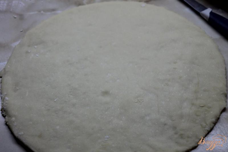 Фото приготовление рецепта: Пицца с брынзой и сырокопченой колбасой шаг №1