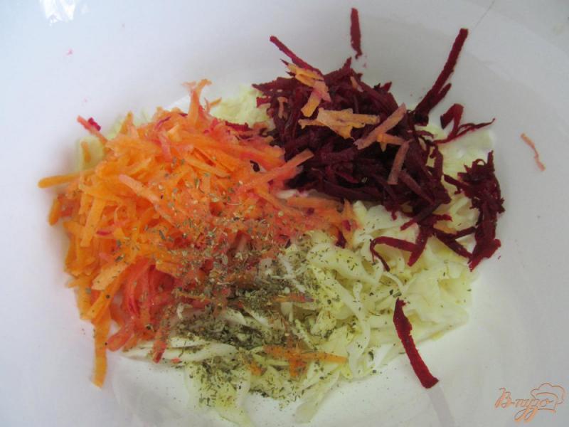 Фото приготовление рецепта: Овощной салат «Сюрприз» шаг №1