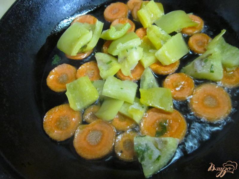 Фото приготовление рецепта: Макароны с овощами в китайском стиле шаг №3