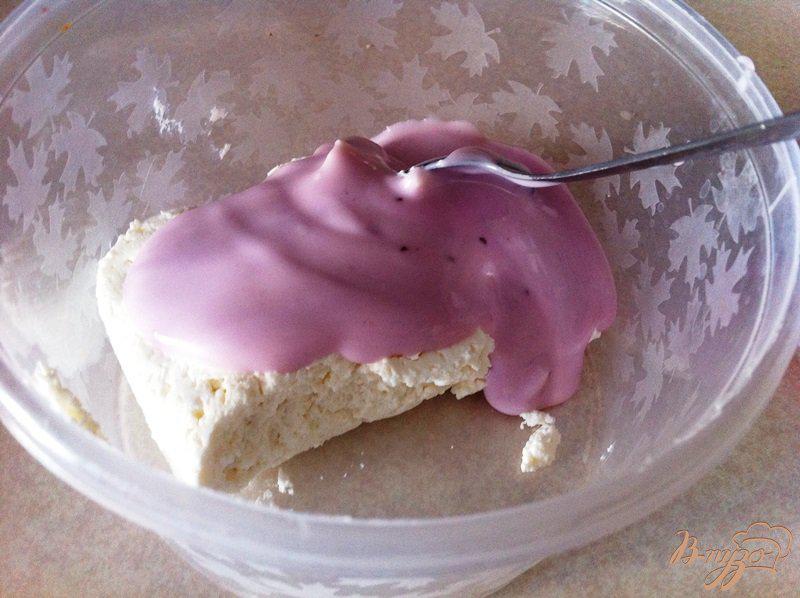 Фото приготовление рецепта: Творожно-йогуртный десерт шаг №2