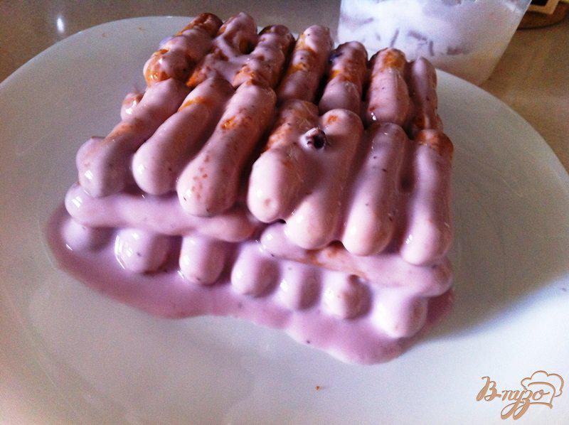 Фото приготовление рецепта: Творожно-йогуртный десерт шаг №5