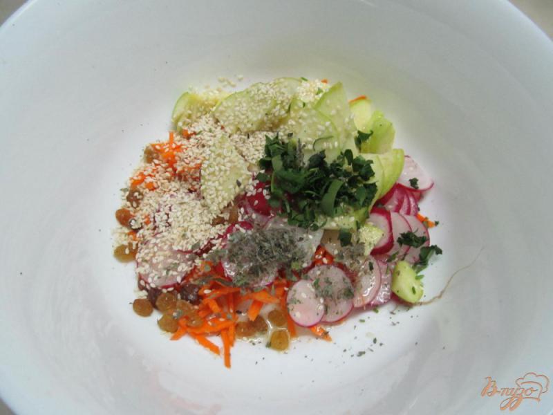 Фото приготовление рецепта: Хрустящий мавританский салат шаг №3