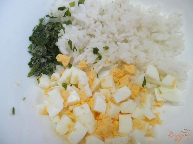 Фото приготовление рецепта: Салат с языком и рисом шаг №1