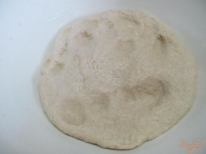 Фото приготовление рецепта: Хлеб с гречневой мукой шаг №3