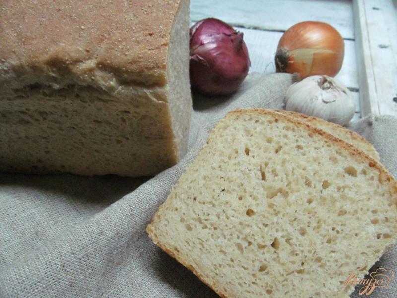 Фото приготовление рецепта: Хлеб с гречневой мукой шаг №7