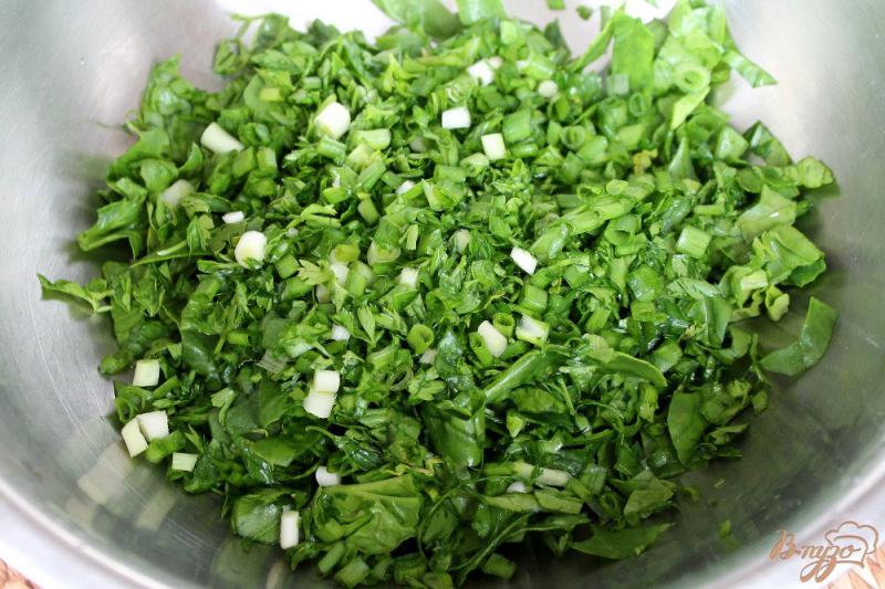 Фото приготовление рецепта: Салат с красной фасолью и сыром фета шаг №2