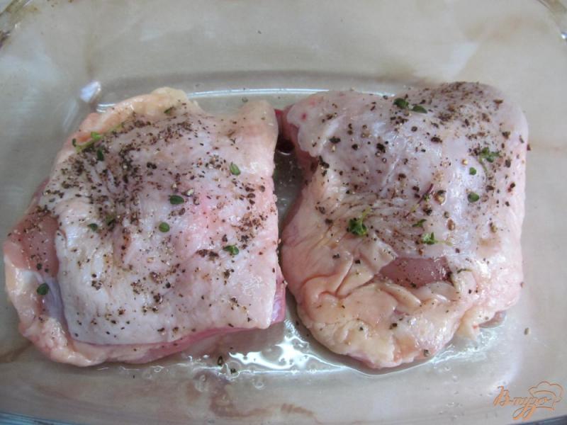 Фото приготовление рецепта: Запеченные куриные бедра шаг №1