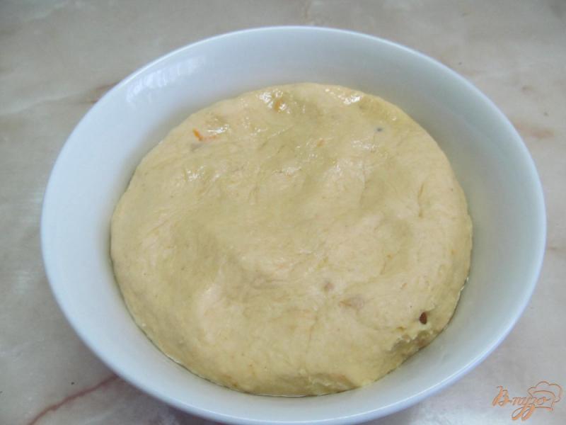 Фото приготовление рецепта: Тыквенные булочки с апельсином шаг №2