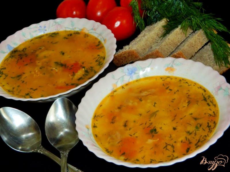 Фото приготовление рецепта: Суп с булгуром и помидорами шаг №7