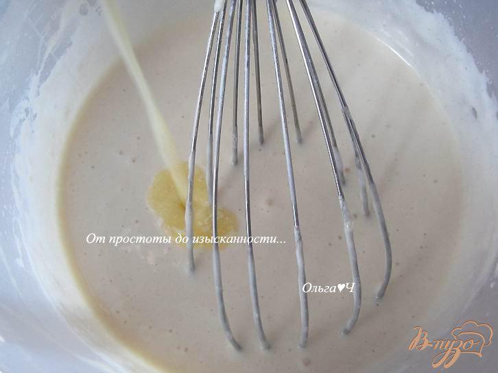 Фото приготовление рецепта: Йогуртовые панкейки шаг №4