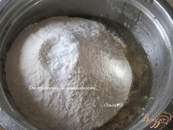 Фото приготовление рецепта: Яблочно-ореховое печенье шаг №3