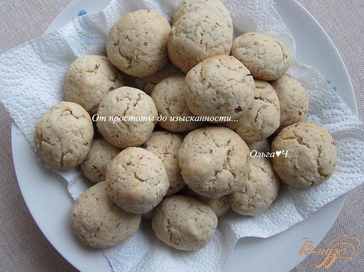Фото приготовление рецепта: Яблочно-ореховое печенье шаг №6