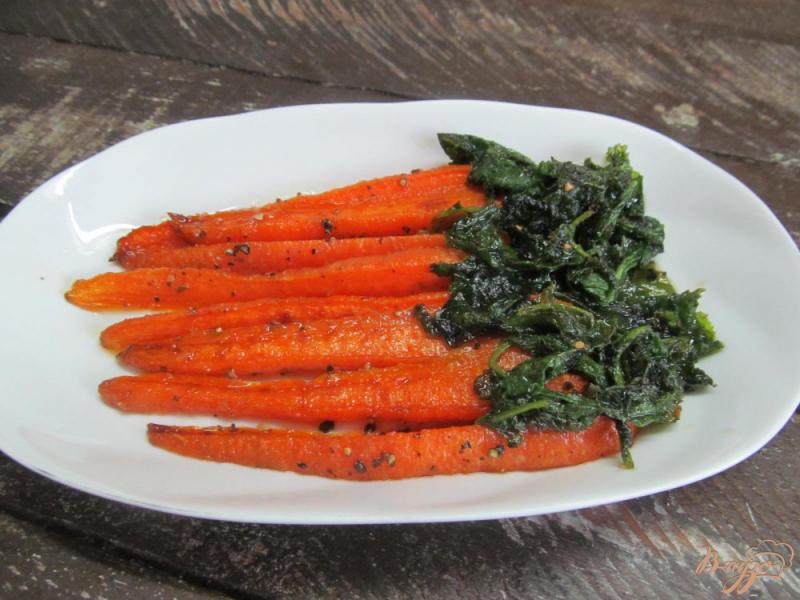Фото приготовление рецепта: Морковь глазированная в сахаре шаг №5