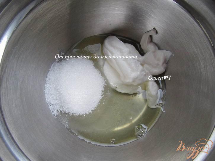 Фото приготовление рецепта: Белковые пышки на сковороде шаг №1