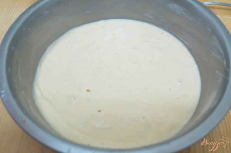 Фото приготовление рецепта: Ленивые пирожки - оладьи шаг №9