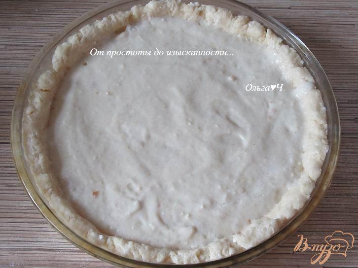 Фото приготовление рецепта: Творожно-имбирный пирог шаг №8