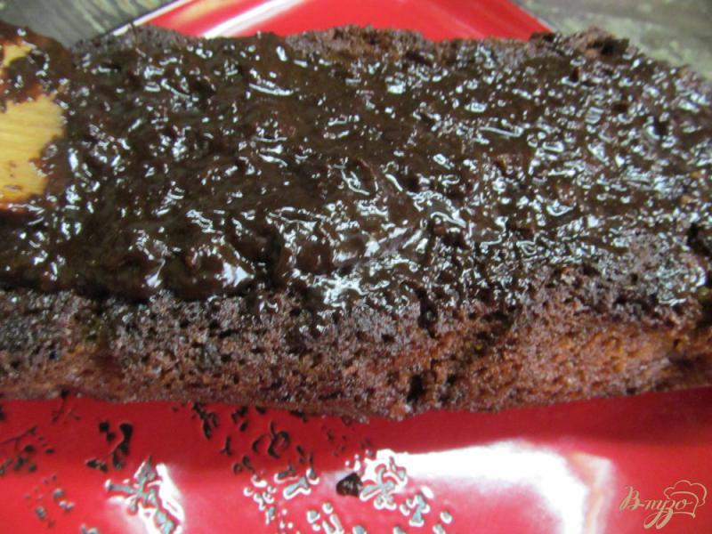 Фото приготовление рецепта: Влажный шоколадный кекс шаг №10