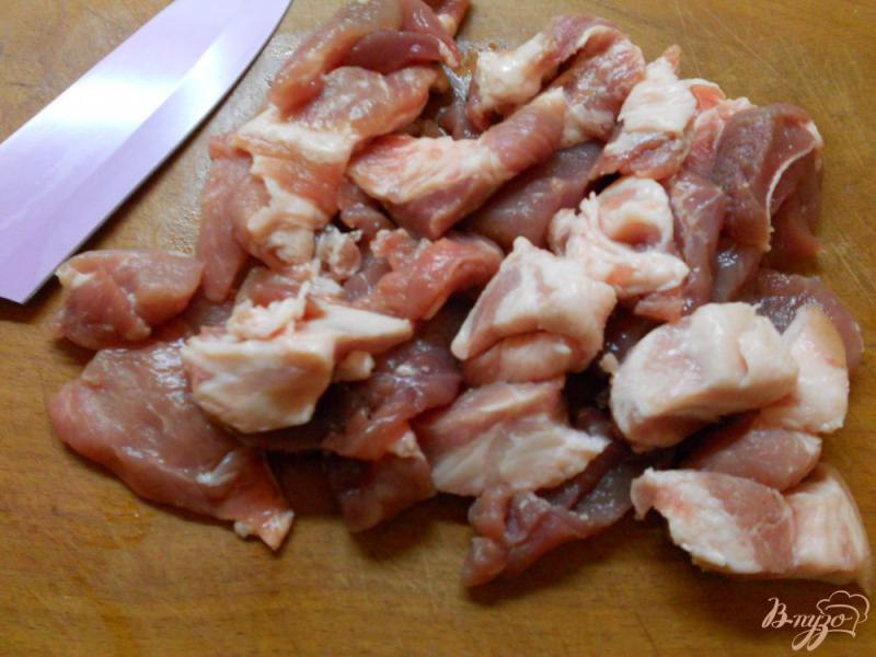 Фото приготовление рецепта: Свинина тушеная в медово-горчичном соусе шаг №1