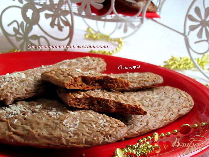 Фото приготовление рецепта: Шоколадные «Савоярди» с кокосовой стружкой шаг №6