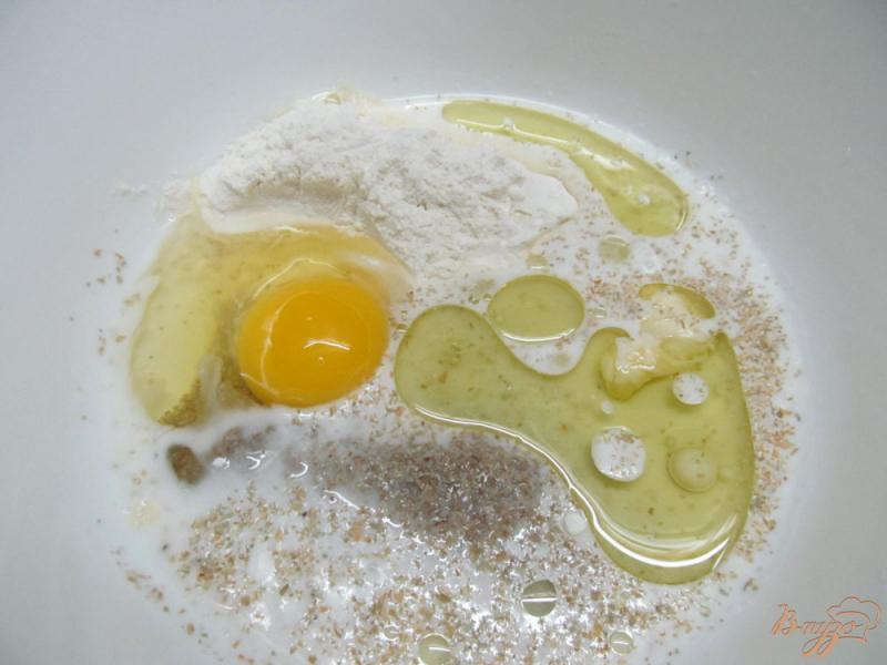 Фото приготовление рецепта: Французские гречневые блинчики с яйцом шаг №1