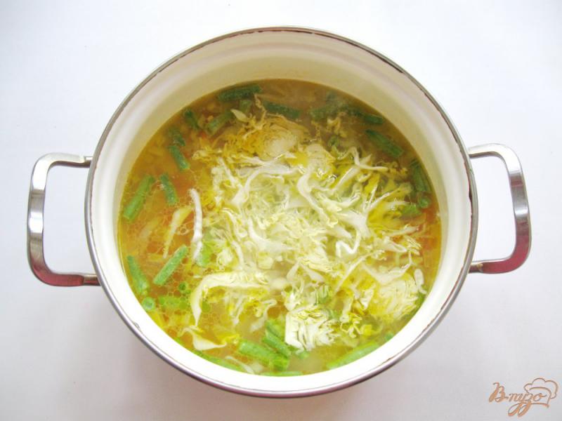 Фото приготовление рецепта: Овощной суп с брокколи шаг №4