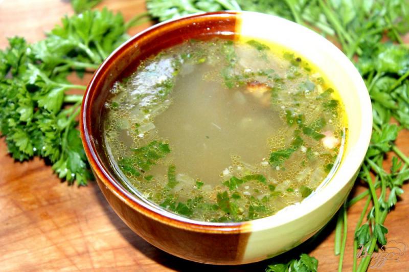 Фото приготовление рецепта: Суп с копченостями и овощами шаг №6