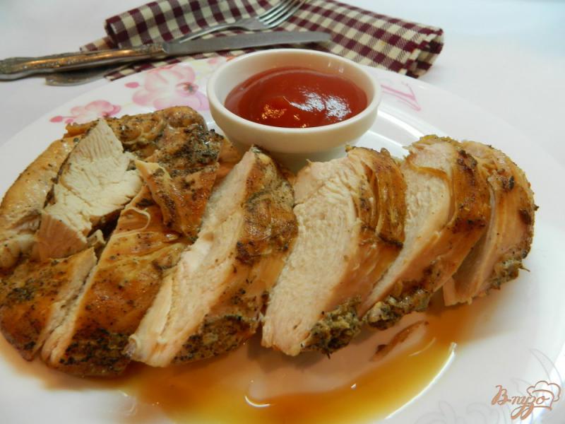 Фото приготовление рецепта: Куриное филе в соевом соусе шаг №5