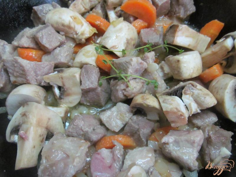 Фото приготовление рецепта: Мясо «Маренго» шаг №4