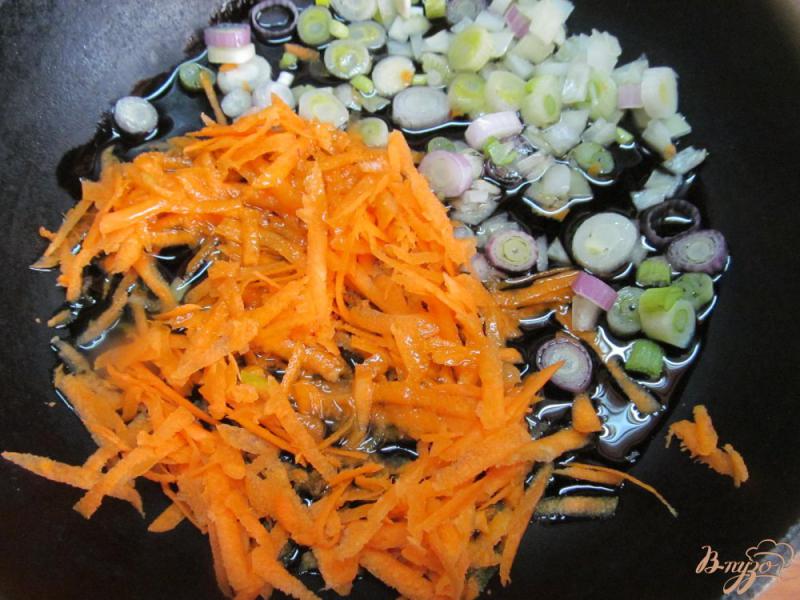 Фото приготовление рецепта: Рис с свиным сердцем и овощами шаг №1