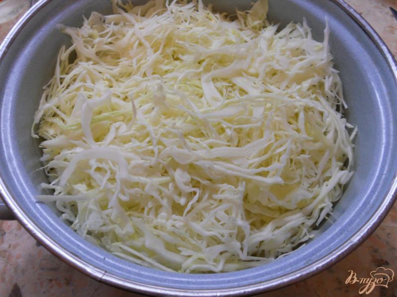 Фото приготовление рецепта: Острая маринованная капуста быстрого приготовления шаг №1
