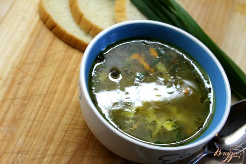 Фото приготовление рецепта: Суп из цветной капусты с яйцом шаг №7