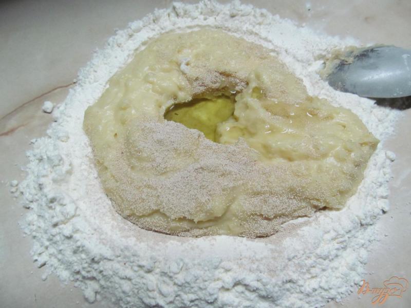 Фото приготовление рецепта: Пирожки на картофельном тесте с ветчиной и яйцом шаг №1