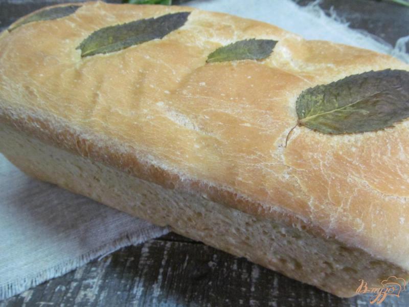Фото приготовление рецепта: Мятный хлеб шаг №8