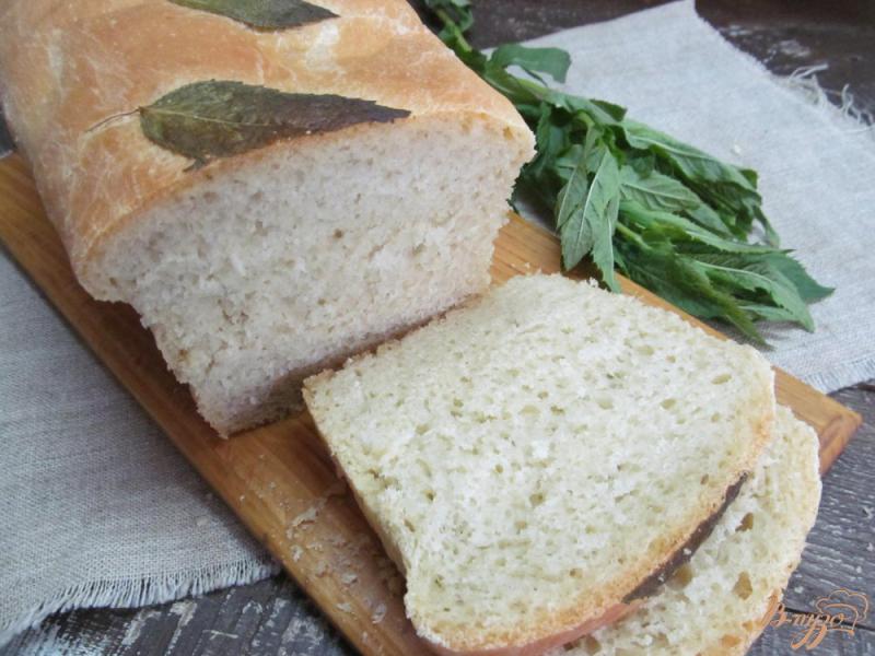 Фото приготовление рецепта: Мятный хлеб шаг №10