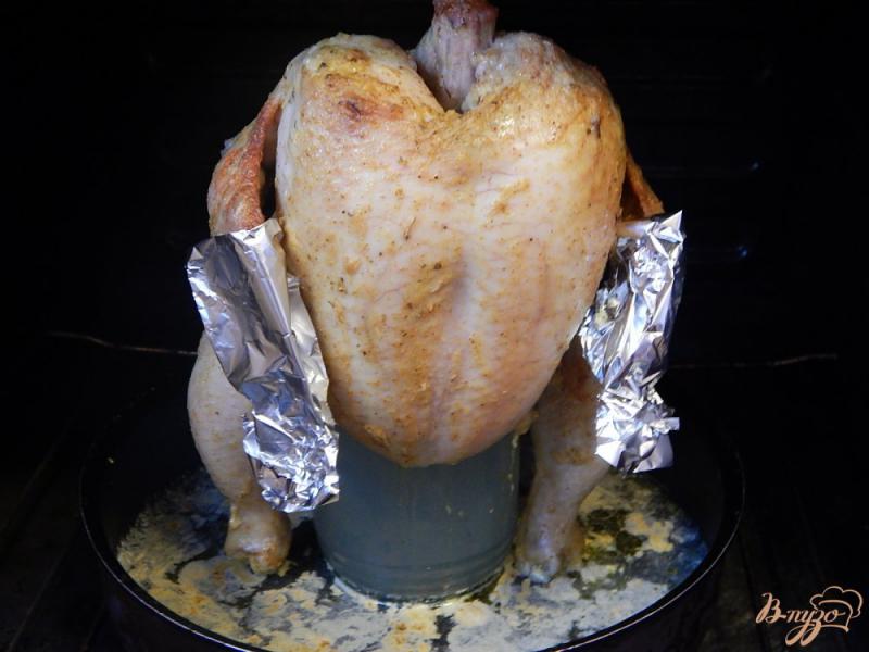 Фото приготовление рецепта: Курица на банке шаг №5