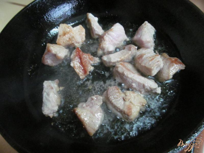 Фото приготовление рецепта: Летнее рагу на свинине шаг №1