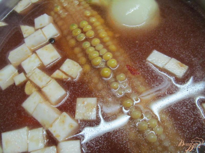 Фото приготовление рецепта: Старомодный суп шаг №5
