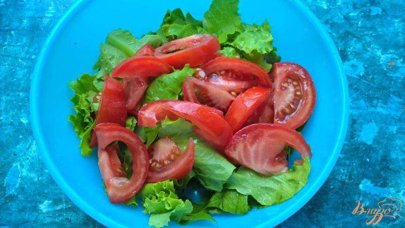 Фото приготовление рецепта: Салат со шпинатом и сыром шаг №3