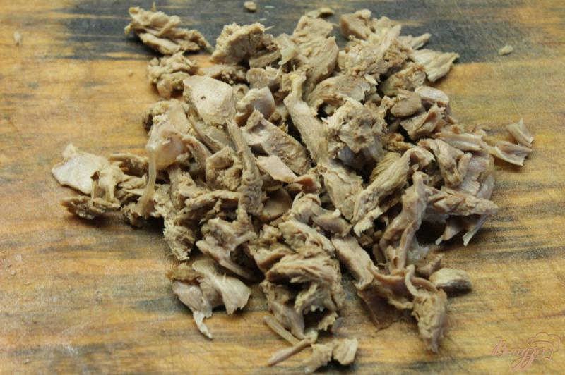 Фото приготовление рецепта: Запеченный булгур с мясом и грибами шаг №2